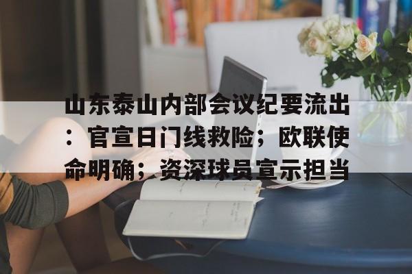 开云体育安装包含山东泰山内部会议纪要流出：官宣日门线救险；欧联使命明确；资深球员宣示担当的词条